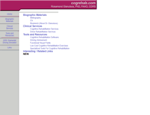 Tablet Screenshot of cogrehab.com
